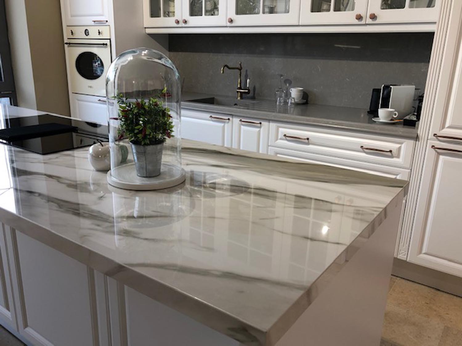 Blat Bucatarie Ceramica Calacatta Gold 01 – Bucuresti — imaginea 4