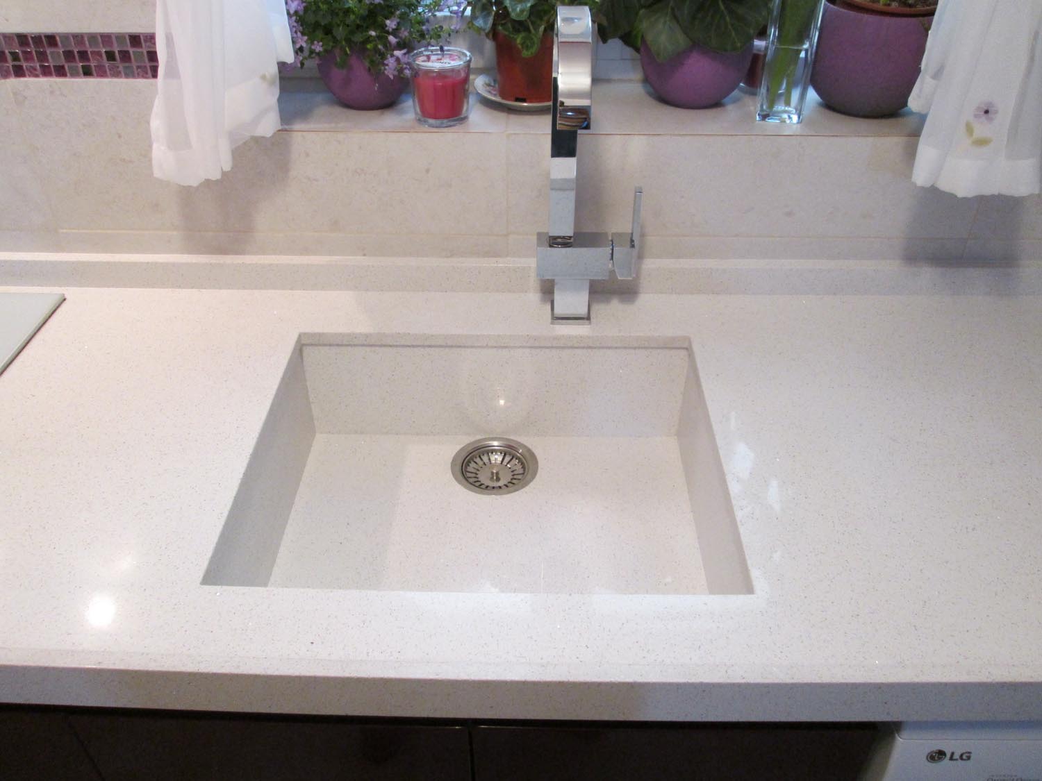 Blat bucatarie quartz Lapland 02 – Bucuresti — imaginea 5