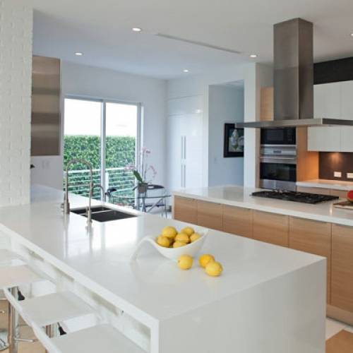 Blat de bucatarie CRYSTAL ABSOLUTE WHITE