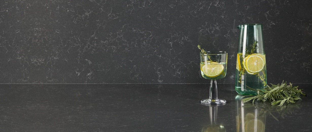 Blat de bucatarie QUARTZ 997 CARBONE