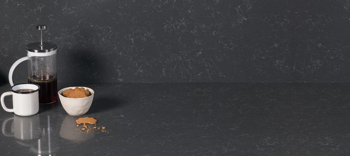 Blat de bucatarie QUARTZ 997 CARBONE