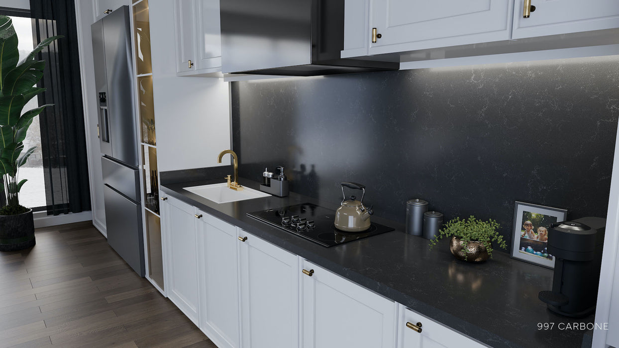 Blat de bucatarie QUARTZ 997 CARBONE