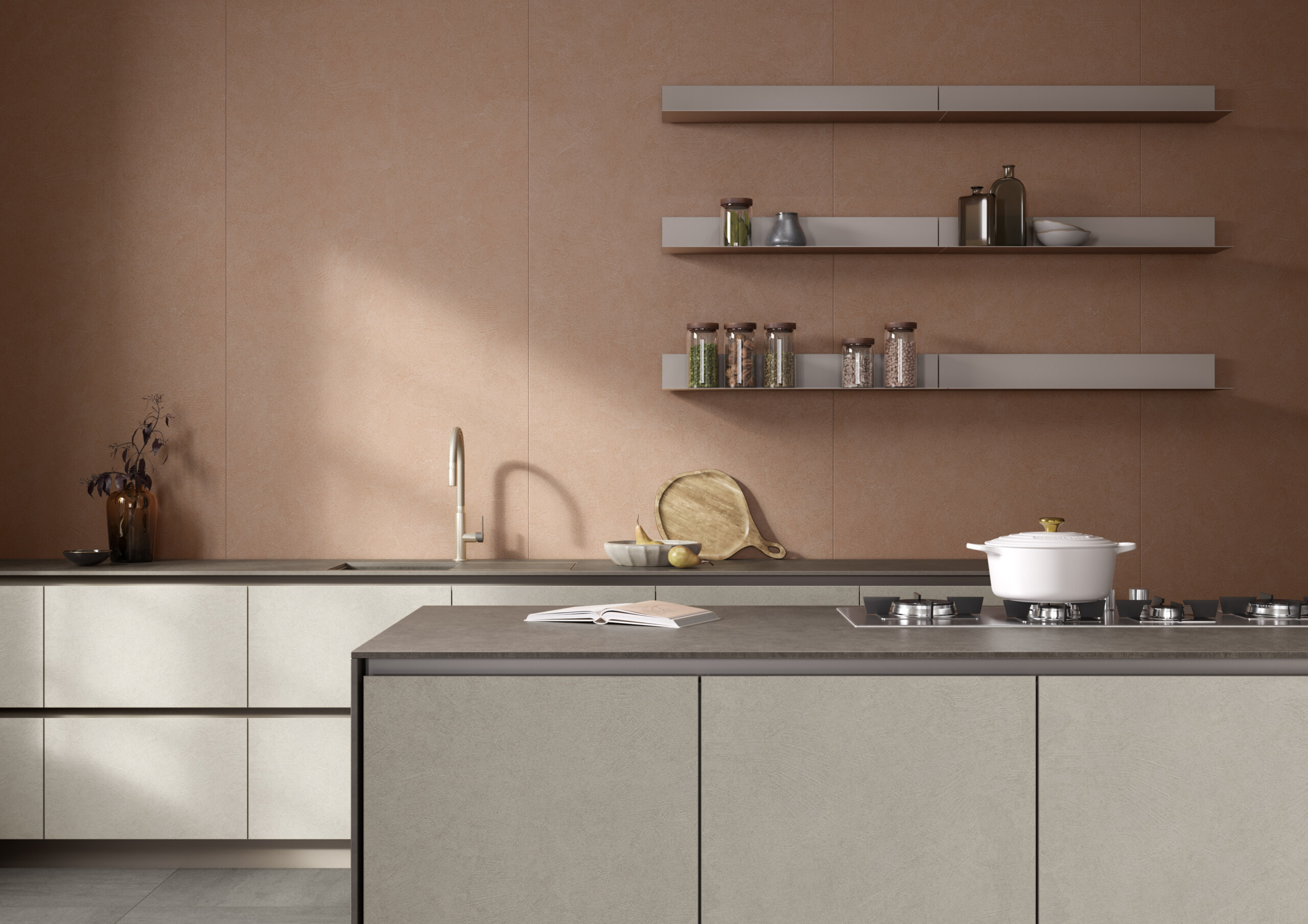 Blat de bucatarie ceramica LAMINAM Acero