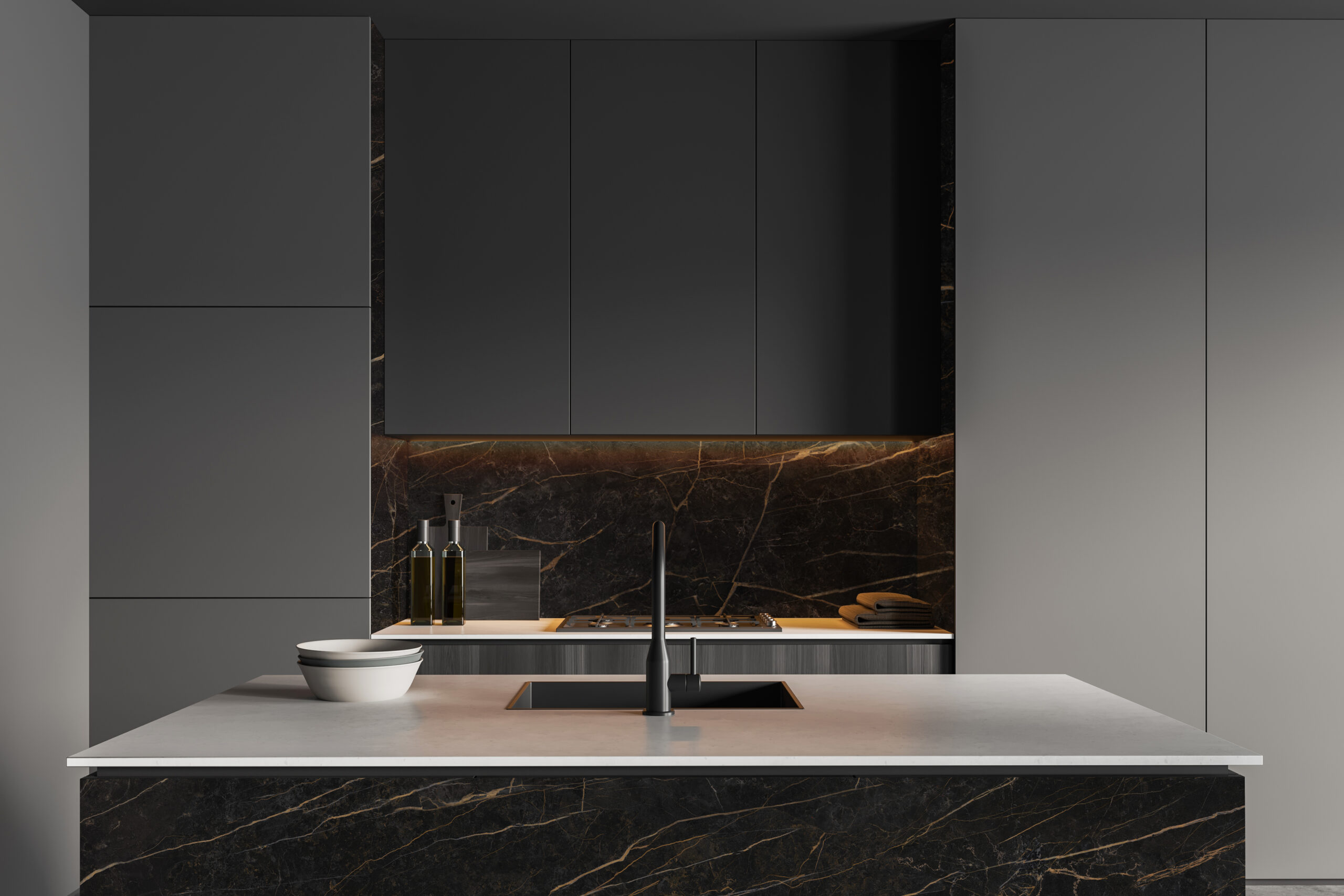 Blat de bucatarie NEOLITH Black Obsession