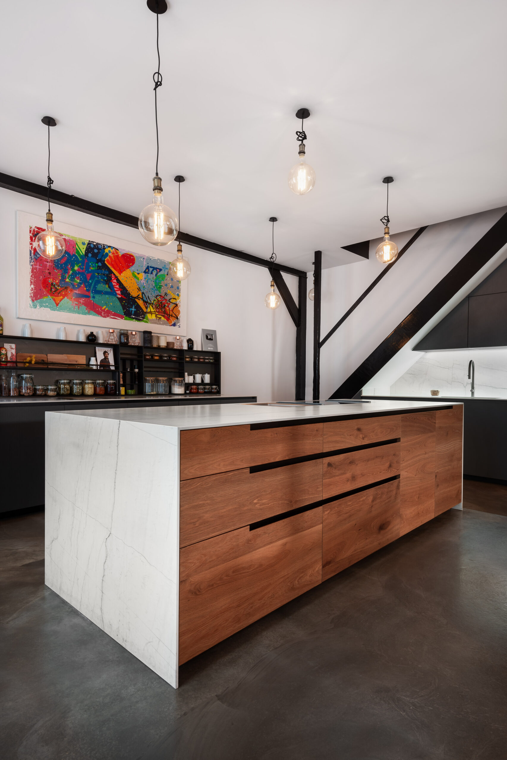 Blat de bucatarie NEOLITH Mont Blanc