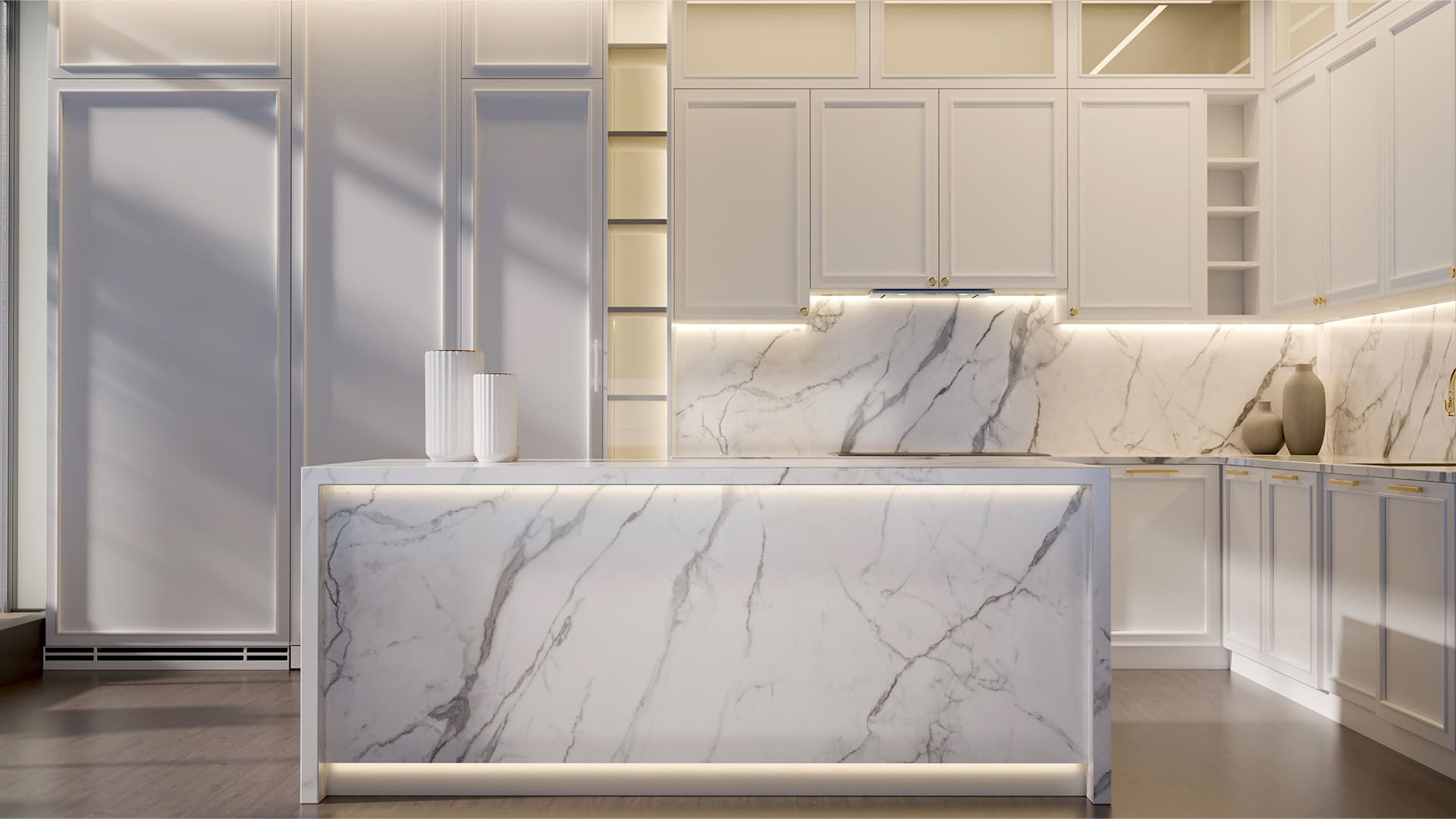 Blat de bucatarie QUARTZ 2094 CALACATTA LÂL