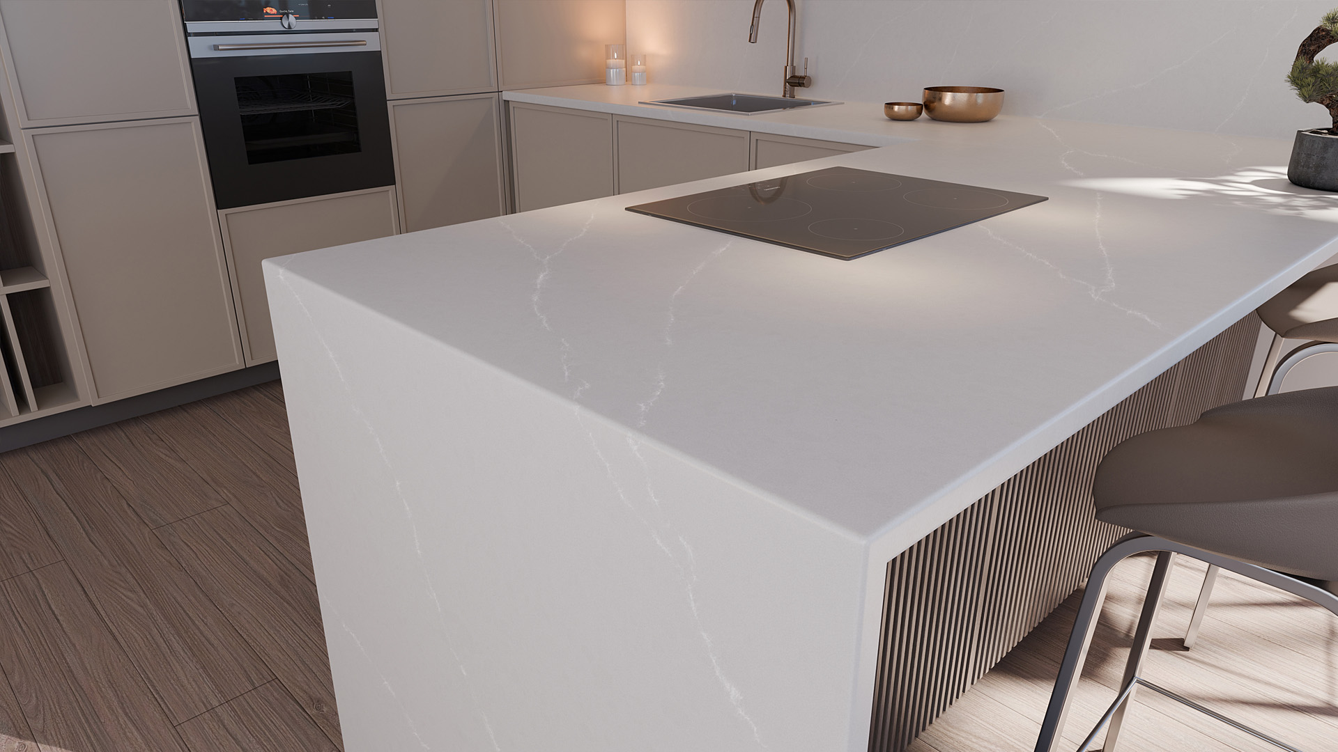 Blat de bucatarie QUARTZ 350 APOLLON
