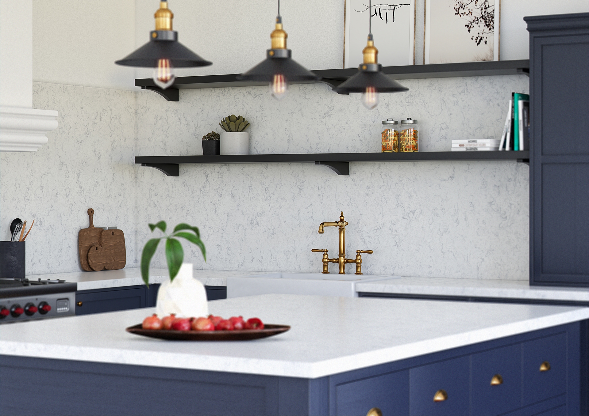 Blat de bucatarie QUARTZ 8113 ANEMON